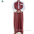 Dubai'de yeni tasarımlar erkek kıyafetler abaya